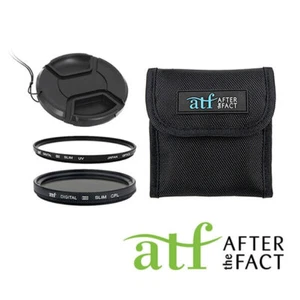72mm UV and Circular Polarising Filter Pouch Kit for DSLR Mirrorless Lenses - Picture 1 of 2