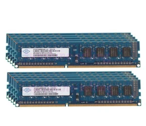 20GB(10X 2GB) 1Rx8 PC3-10600 DDR3 1333Mhz 240Pin CL9 Desktop DIMM RAM Memory New - Picture 1 of 9