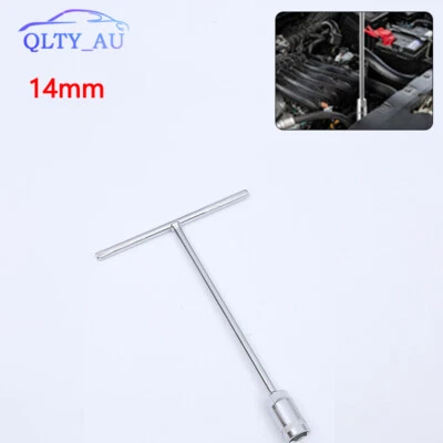 1Pc 14mm Metric T Handle Driver Deep Drawn Hex Socket Wrench For Car Motorcycle - Image 1 of 4