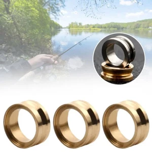 Mulinello lenza da pesca in ottone per riparazione parte mulinello da pesca da filatura accessorio liscio, - Foto 1 di 22