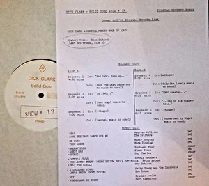 RADIO SHOW: DICK CLARK GOLD 19 1960! ROY ORBISON, BRIAN HYLAND, EVERLYS,DRIFTERS - Picture 1 of 1