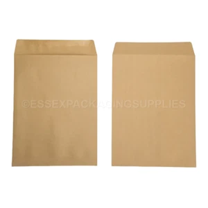 MANILLA PLAIN ENVELOPES C4 C5 90GSM SELF SEAL STRONG POSTAL OFFICE SUPPLIES - Picture 1 of 3