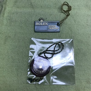vintage Rolex 70s Officially certified Red Frog Feet Tag + Oyster Swimpruf Tag - Imagen 1 de 6