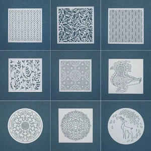 Wiederverwendbare & robuste Sashiko Vorlage - perfekt für präzise japanische Stickerei - Bild 1 von 20