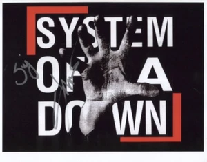 System Of A Down 8" x 10" Photo Hand Signed in 2017 + COA Lifetime Guarantee - Picture 1 of 1