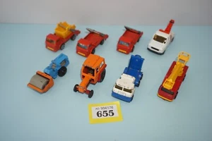 8 X Corgi / Junior / Whizz Wheels / Trucks / Tractor / Roller  Mixed Job Lot - Picture 1 of 6