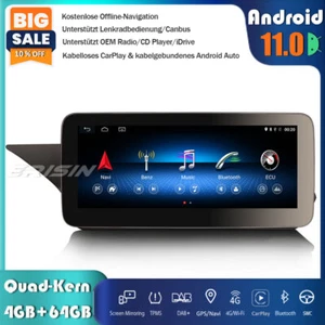10.25" IPS Android 12 Autoradio GPS CarPlay Navi 4GB+64GB Mercedes E-Klasse W212 - Bild 1 von 13