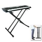 Professional Braced Keyboard Stand Electric Piano Stand Dual-tube X-Type