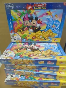 NUEVO Rompecabezas Disney Mickey y Minnie Mouse Edades 4 Up Doble Cara Colorear - Imagen 1 de 9