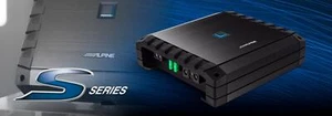 Alpine S2-A60M S-Series 1-Kanal Mono Verstärker RMS Leistung 600 Watt Amplifier - Bild 1 von 9