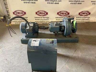 Dean PH-2111 Cast Iron Centrifugal Pump 1-1/2x3x8 70GPM -PARTS/REPAIR - Image 1 of 4
