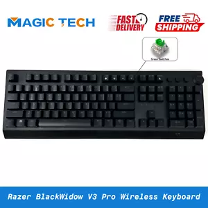 Razer BlackWidow V3 Pro Wireless Keyboard - Black (Green Switches) - KB Only - Picture 1 of 10