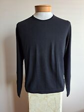 New Men's Heritage Italian 100% Cotton Long Sleeves Sweater Size 48 / M