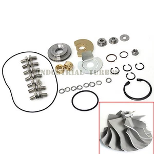 Repair Rebuild Kit + Compressor wheel for BorgWarner S300SX3 S366Turbo 177275 - Picture 1 of 12