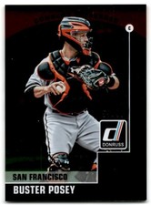 2015 Donruss Preferred BLACK Buster Posey 55/99 San Francisco Giants #29