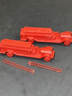 2 Model Power HO Scale Fire Department Kit #409 - Fire Engine As Shown - Image 1 of 4