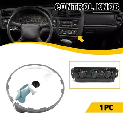 Perilla de control de clima calentador de aire acondicionado para GMC Jimmy Sonoma Chevy Blazer S10 1998-2005 Foto 1 de 4
