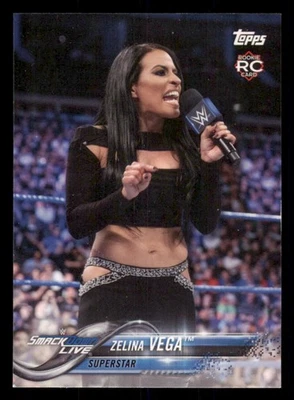 2018 Topps WWE Then Now Forever #187 Zelina Vega RC - Image 1 of 2