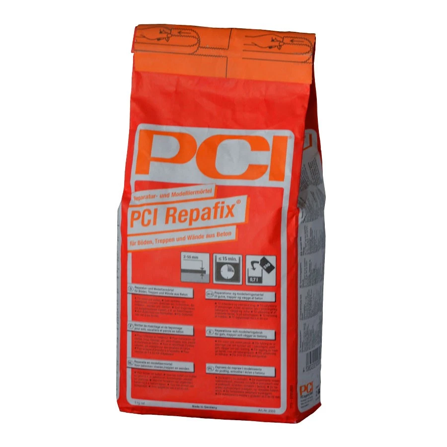 PCI Repafix Reparaturmörtel Modelliermörtel Boden Treppe Wände Beton Mörtel 5 kg - Bild 1 von 1