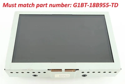 Pantalla de radio de información Ford Fiesta 16-19 pantalla táctil de 6,5" OEM G1BT-18B955-TD Foto 1 de 4