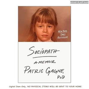Sociopath: A Memoir 2025 Patric Gagne English - Picture 1 of 1