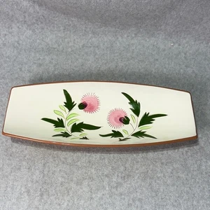Stangl Pottery Thistle Dura-Fired Tray Trenton NJ Vintage Serving Dish - Picture 1 of 5