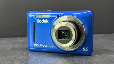 Kodak PixPro FZ53 16.1MP Digital Camera - Blue - Image 1 of 4