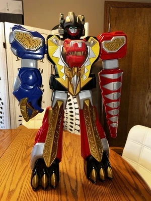 Bandai 2003 Power Rangers Dino Thunder Jumbo Megazord 24" - no box - Image 1 of 4