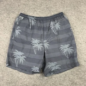 Tommy Bahama Shorts Herren XL Badehose blau Palmen Taschen Nylon - Bild 1 von 7
