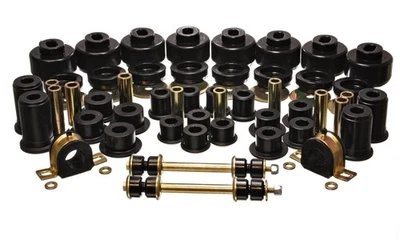 Juego de bujes Hyper-Flex Energy Suspension negro para Chevrolet Silverado 3.18129G Foto 1 de 4