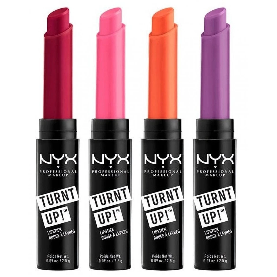 NYX Turnt Up! Rouge à lèvres 2.5g - Choisissez votre teinte - Photo 1/1