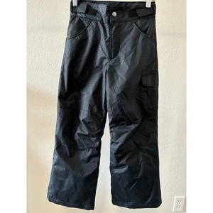 Columbia Insulated Ski Pants Kids Size S 7/8 Boys/Girls Black - Picture 1 of 5