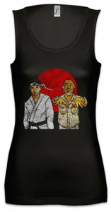 Karate Team Damen Tank Top Mr. Mister Kid Wu Miyagi Wushu Black China Kung Fu - Picture 1 of 1
