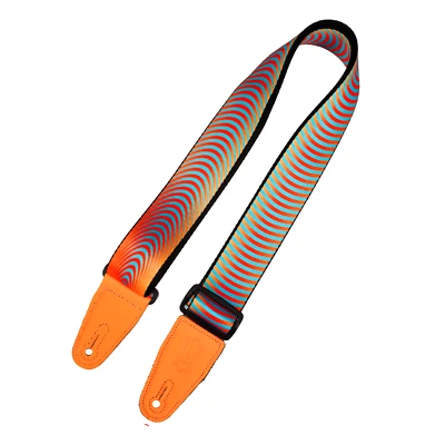 Correa de Guitarra Levy's 2" Poliéster con Ajuste Tri-Glide, Diseño Sonic Boom Foto 1 de 4