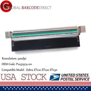 Cabezal de impresión 300 ppp P1037974-011 para impresora térmica Zebra ZT210 ZT220 ZT230 - Imagen 1 de 6