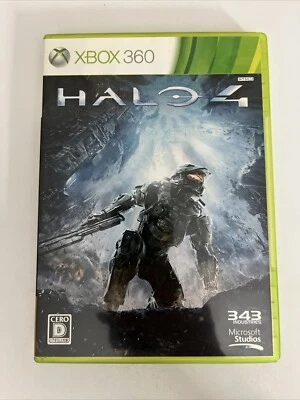 Halo 4  Microsoft XBOX 360 NTSC-J JAPAN 2012 Shooter Game Complete - Image 1 of 4