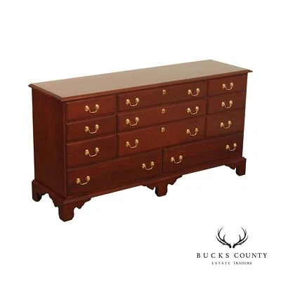 Harden Chippendale Style Cherry Long Dresser - Image 1 of 4