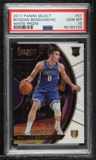 2017 Select Concourse White Prizm 63/149 Bogdan Bogdanovic PSA 10 Rookie RC