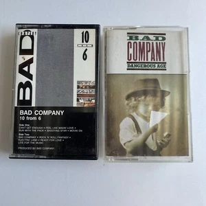 BAD COMPANY THE HITS VINTAGE (Cassette Bad Company 10 From 6 PLUS h294 - Picture 1 of 2