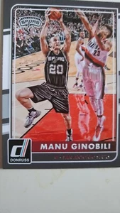 Manu Ginobili Carta Baloncesto NBA Card donrus 2015/16 Mint perfecto - Imagen 1 de 2