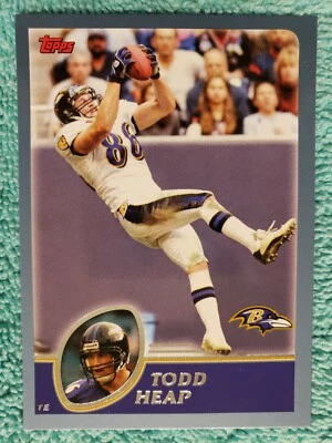 2003 TOPPS TODD HEAP #125 BALTIMORE RAVENS - Image 1 of 4