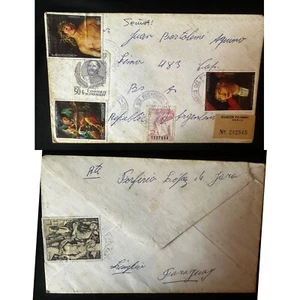 CM) 1978. PARAGUAY. COVER SENT FROM ARGENTINA MULTIPLE STAMPS OF THE 450TH ANNIV - Picture 1 of 1