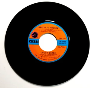CHUCK BERRY - Reelin' & Rockin' / Let's Boogie - 45 rpm 1972 Chess  CH 2136 - Picture 1 of 3