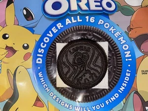 "POKEMON OREO COOKIE ""LAPRAS"" NEUWERTIG ""BENEFITS CHARITY" - Bild 1 von 3