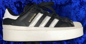 Adidas Originals Superstar Bonega Platform Shoes Us 7 Eu 38.6 GX1841 - Picture 1 of 12
