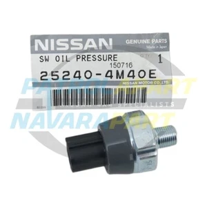 Genuine Nissan Navara D22 D40 YD25 VQ40 Oil Pressure Switch - Picture 1 of 1