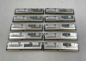 [LOT 10] SK Hynix 32GB 4Rx4 PC3-14900L HMT84GL7AMR4C-RD ECC REG Server RAM - Afbeelding 1 van 4