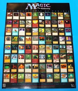 Póster Magic The Gathering 1994 Magic The Gathering Multiverse of Dominica Alpha Beta árabe Magic The Gathering Magic The Gathering - Imagen 1 de 1