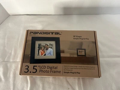 PANDIGITAL 3.5" LCD Digital Photo Frame Simple Plug & Play, or Memory Card - Image 1 of 4