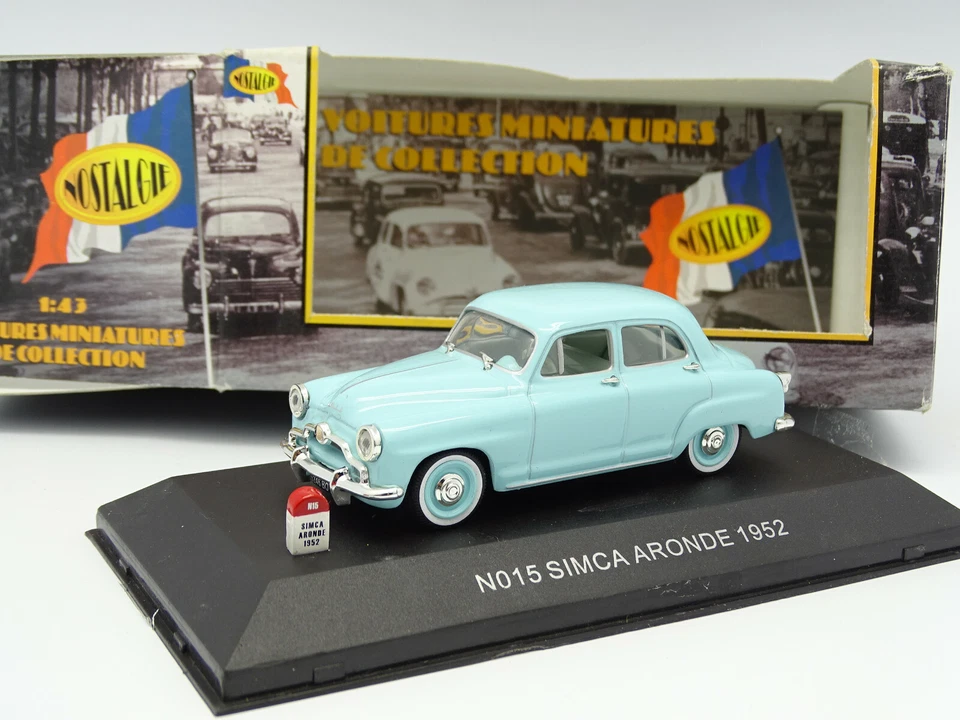 Nostalgie 1/43 - Simca Aronde 1952 Blu - Immagine 1 di 1